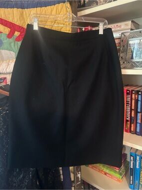 Sag Harbor Black Pencil Skirt